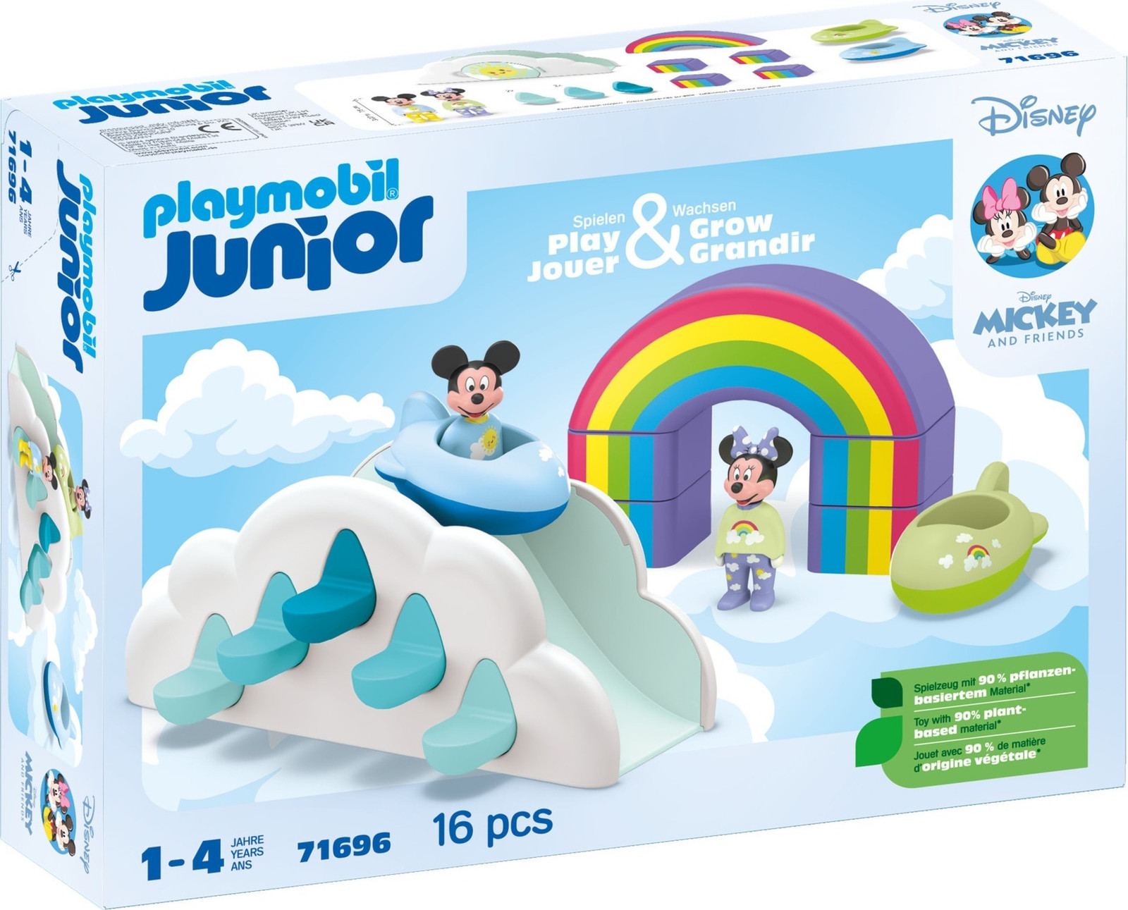 Playmobil Junior Disney Mickey en Minnie Cloud House 71696