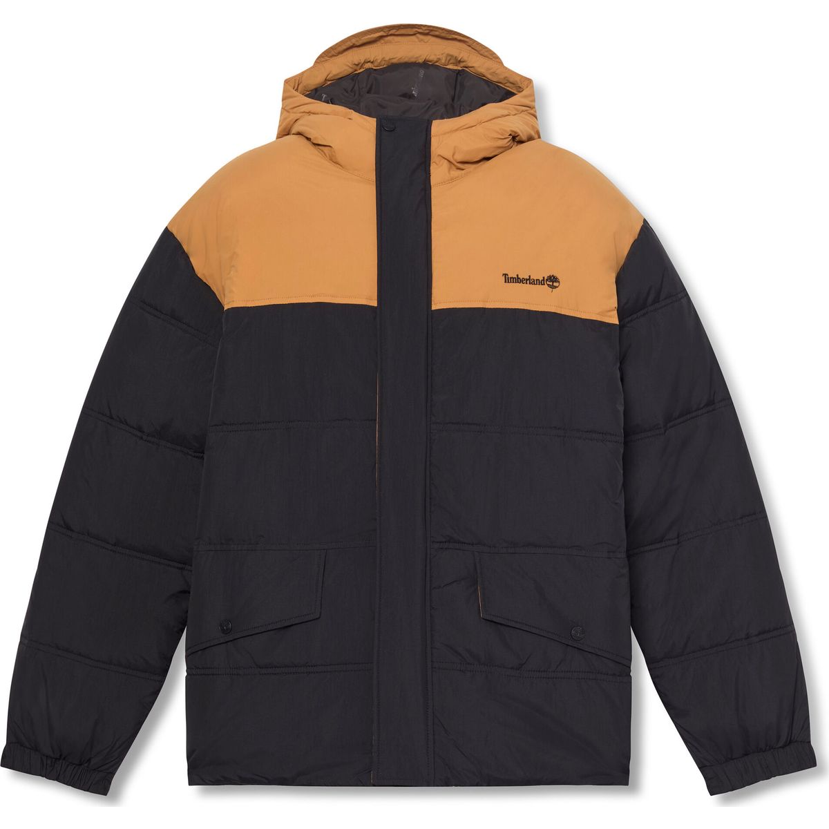 Timberland Mens DWR Synthetic Puffer Jacket blck/wheat boot S TBC0YH71P561-S