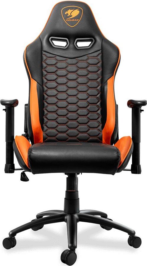 Scaun gaming Cougar Outrider I, Negru/Portocaliu