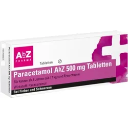 Paracetamol AbZ 500mg 20 St Tabletten