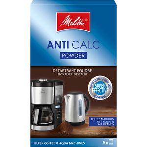 Melitta Entkalker Anti Calc 192632, Pulver, für 6 Anwendungen, 120g