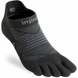 Injinji Unisex Run Lightweight No-Show schwarz