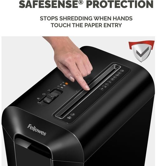 Fellowes Powershred LX65 Cross Cut Paper Shredder - Black