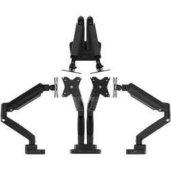 j5Create JTSA302-N, Klemme/Durchführung, 16 kg, 43,2 cm (17"), 81,3 cm (32"), 100 x 100 mm (Tisch, 32", 16 kg), Monitor Halterung, Schwarz