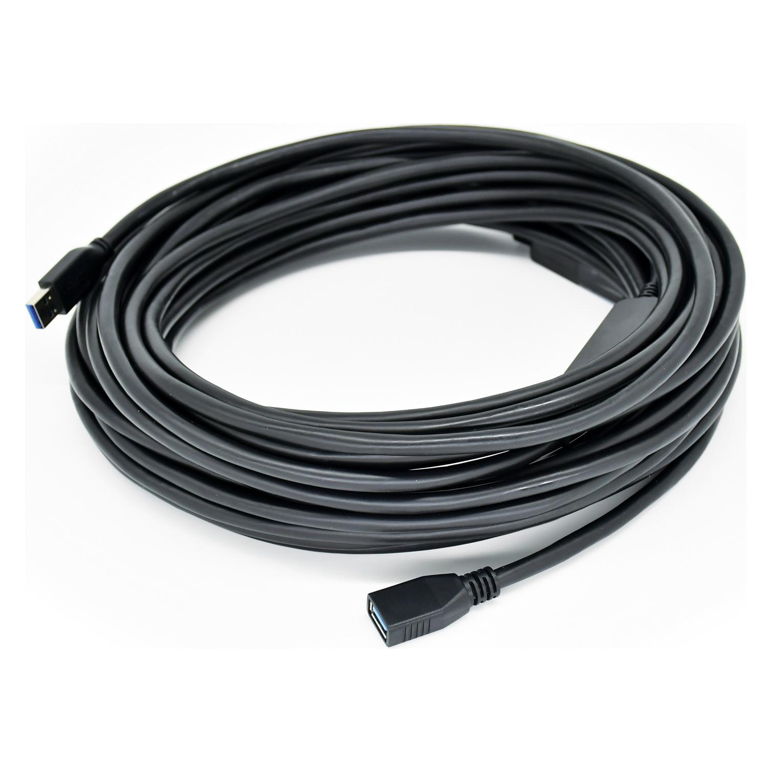Kramer Aktives USB 3.0 Super-Speed Verlängerungskabel (10.70 m, USB 3.2 Gen 1) (96-0216035)