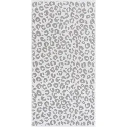 Duschtuch TWO-TONE LEO (BL 80x150 cm) - silber - BL 80x150 cm