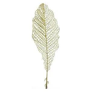 Künstliches Blatt Spray Gold 113cm (33337469)