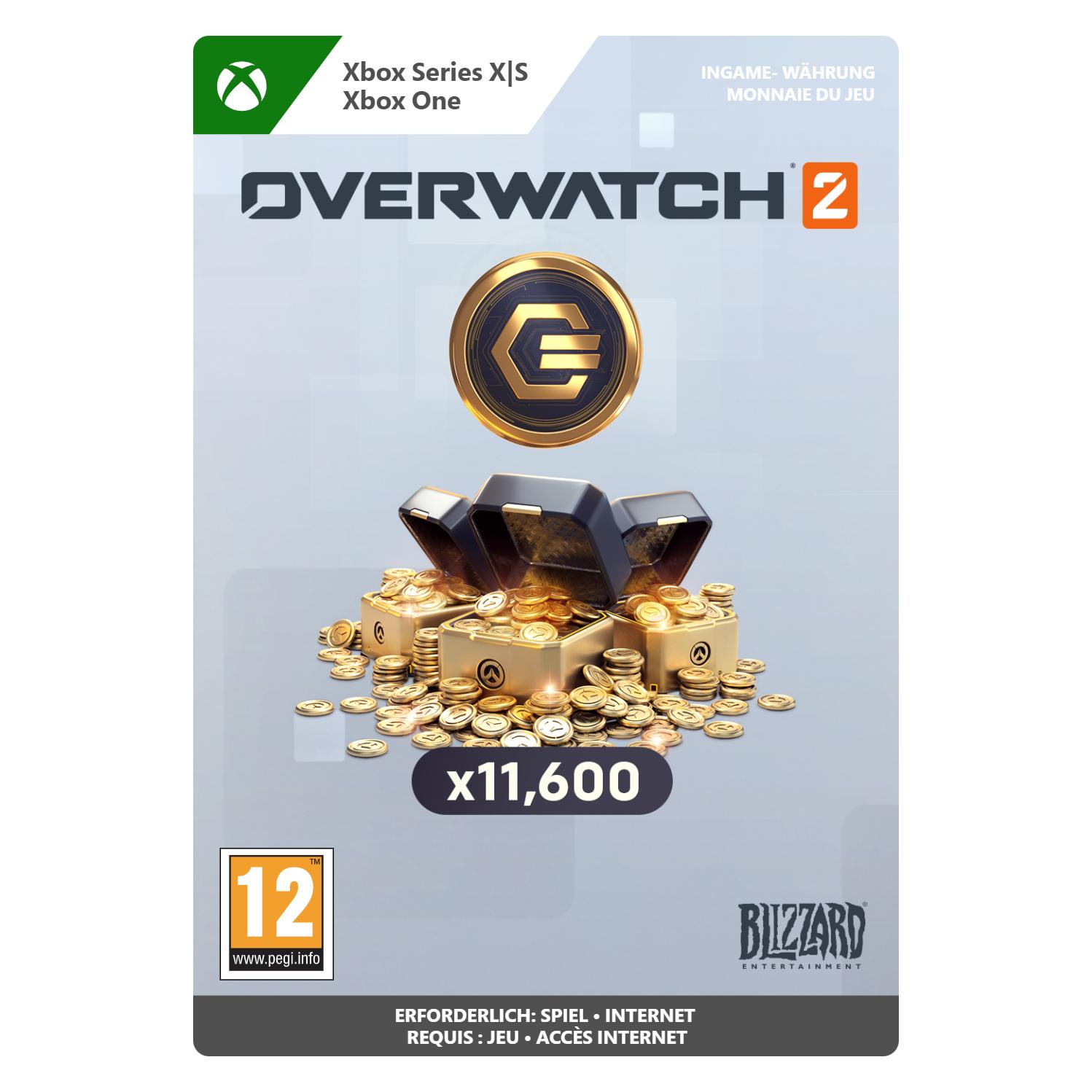 Microsoft Xbox Overwatch 2 Coins - 10,000 Download Code (7LM-00086)