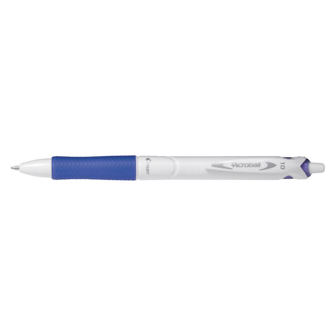 Pilot Druckkugelschreiber ACROBALL PURE WHITE, blau (1x) (479236)