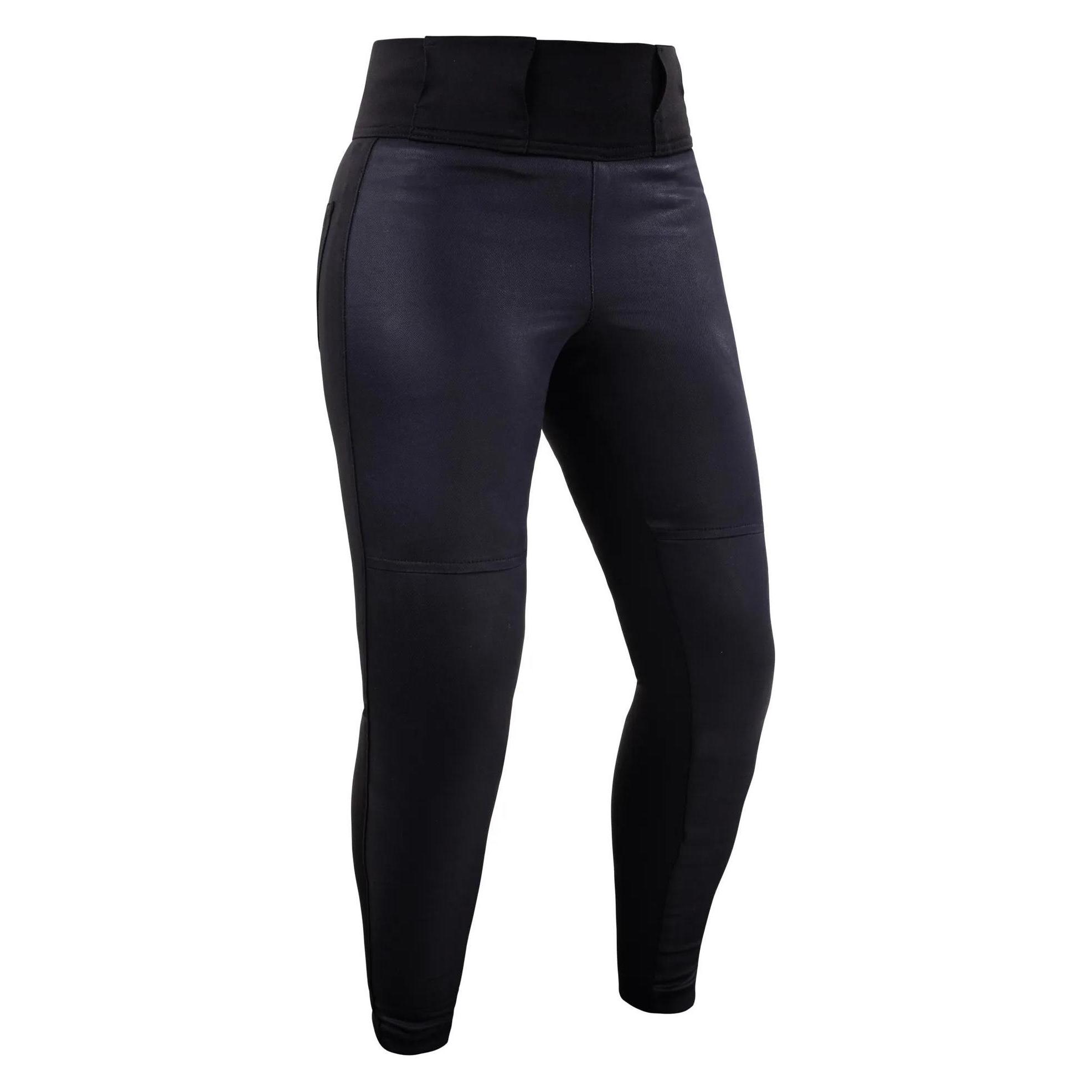Oxford Damen Demiwax Motorcycle Motorrad-Leggings, Schwarz, 36 (Damen, 36) (TW238101R10)