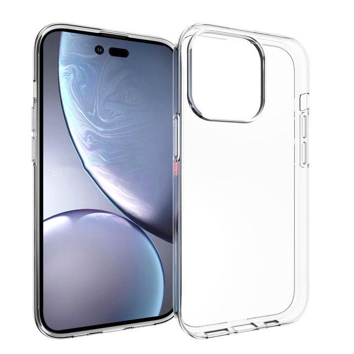 eSTUFF London Soft Case für das iPhone 14 Pro - Clear ES67100006
