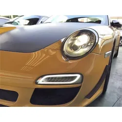 passend für Porsche 997 911 09- LED Frontblinker Blinker LED Tagfahrlichtleiste Klarglas