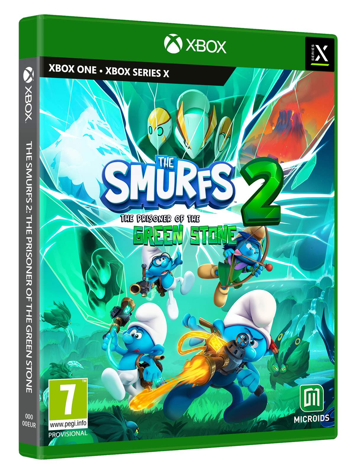 The Smurfs 2: The Prisoner of the Green Stone - Microsoft Xbox One - Plattform - PEGI 7