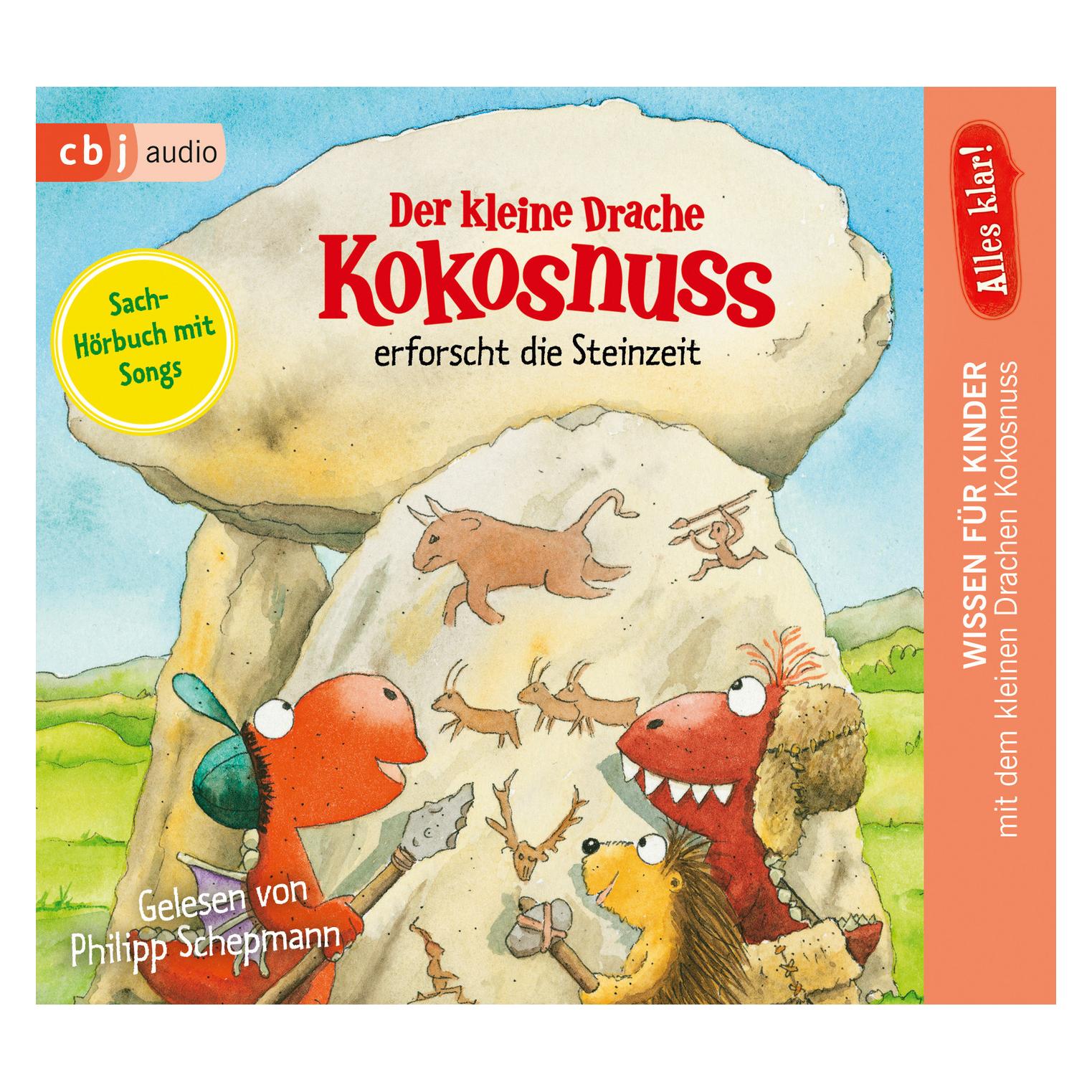 CBJ Alles klar! Der kleine Drache Kokosnuss erforscht die Steinzeit (Ingo Siegner, Philipp Schepmann, Deutsch) (8371-5454-2)