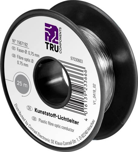 TRU Components 1565228 POF-Kabel Simplex 100m