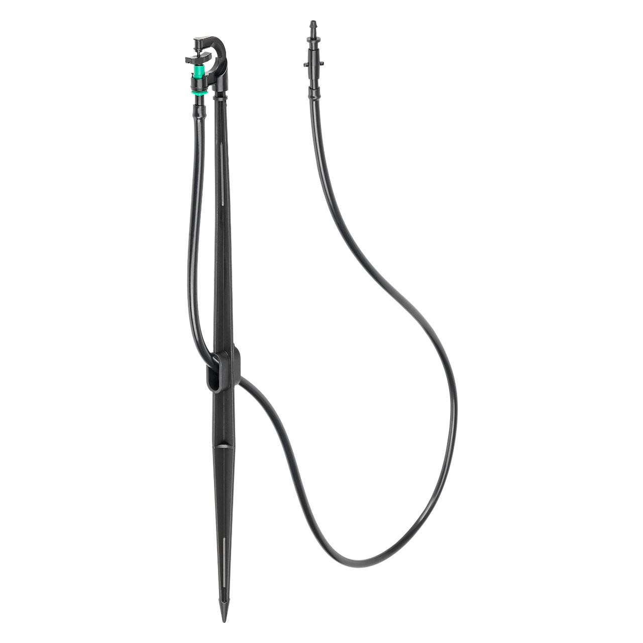 REKUBIK Mikrosprüher Rotor 360° 40-300 l/h auf Steckdorn inkl. Anschluss 90 l/h