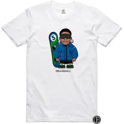 DearBBall, Jungen, Sportshirt, AntMan (170), Weiss, 170