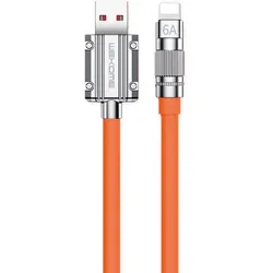 WEKOME WDC-186 Wingle Series - Anschluss- Kabel USB-A k rychlému Laden Lightning 1 m (orange)