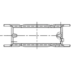 Kurbelwellenlager MAHLE 001 FL 10328 000