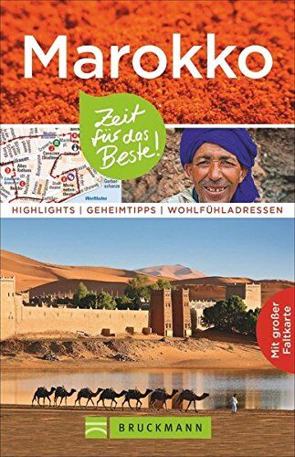 Lutz Redecker - Marokko Reiseführer: Zeit für das Beste. Highlights, Geheimtipps, Wohlfühladressen zwischen Mittelmeer und Atlantischem Ozean mit Marrakesch und Casablanca. Mit Karte zum Herausnehmen. - Preis vom 11.10.2026 15:43:13 h