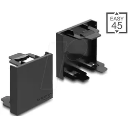 DELOCK 81670 - Easy 45 Modul-Blindblende 45 x 45 mm, schwarz