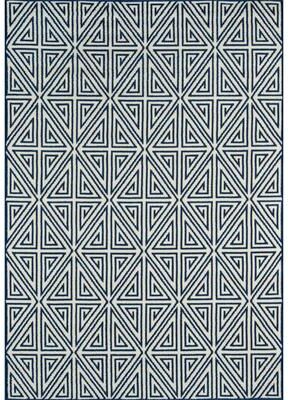 Momeni Baja Diamonds Indoor Outdoor Rug.