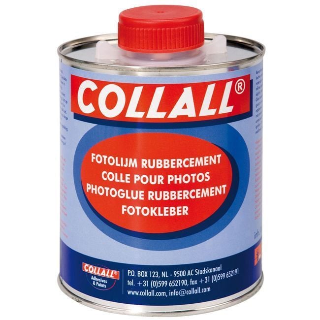 Collall Fotolijm rubbercement 250 ml met kwast