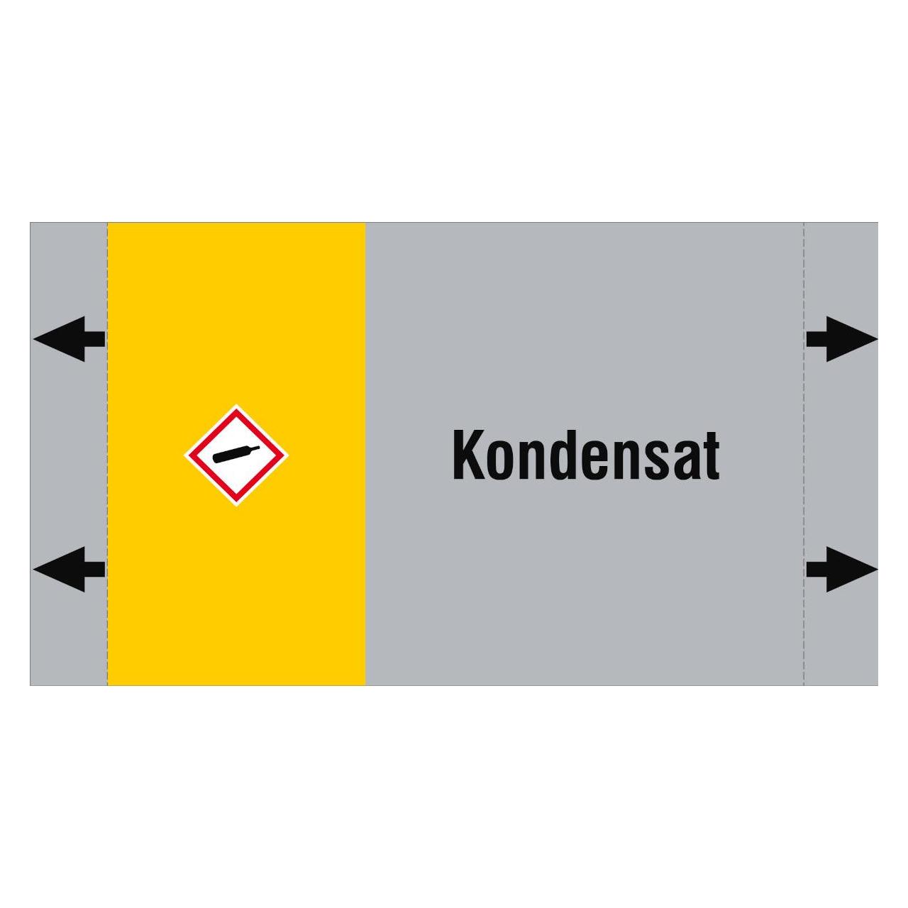 Brady ISO 20560 Rohrmarkierer - Gas (318427)
