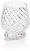 Zodax Rialto Twisted Optic Glass Tumblers, Set of 4