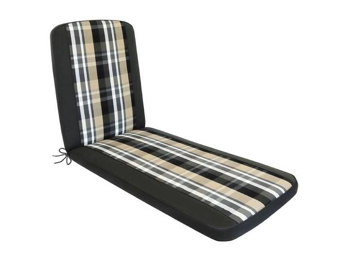 KETTtex Mailand Gartenliegenauflage 60x200cm Acryl Dunkelgrau