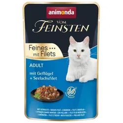 Animonda Vom Feinsten mit Geflügel & Seelachsfilet 18x85 g