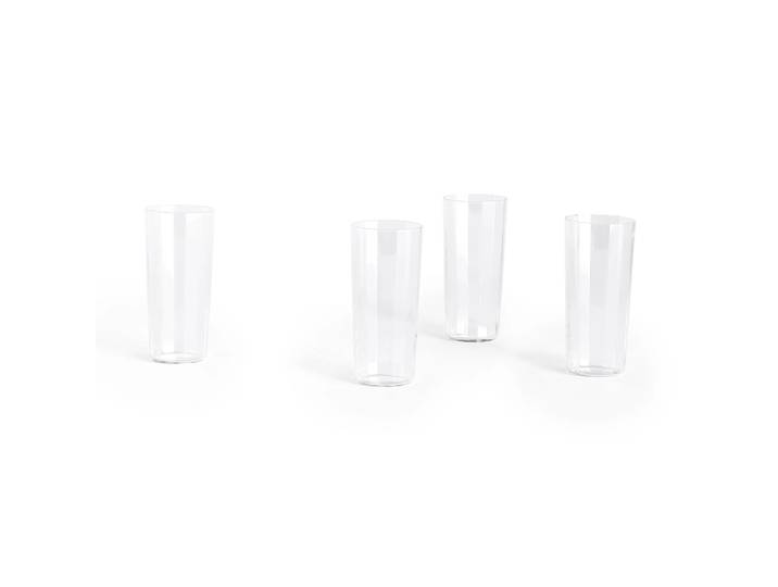 HAY Verre Angle Lot de 4 Tall 13 cm