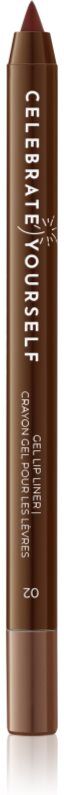 LAMEL Celebrate Yourself contour lip pencil with gel consistency shade 02 1.8 g