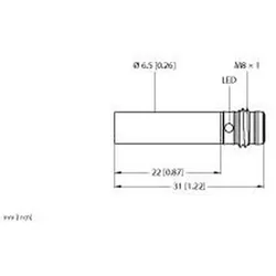 Turck Sensor BI1.5EH6.5KAN6XV1131