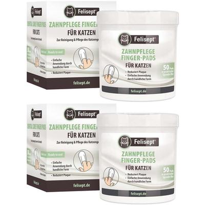Felisept Zahnpflege Finger-Pads f.Katzen 2x 2x50 St