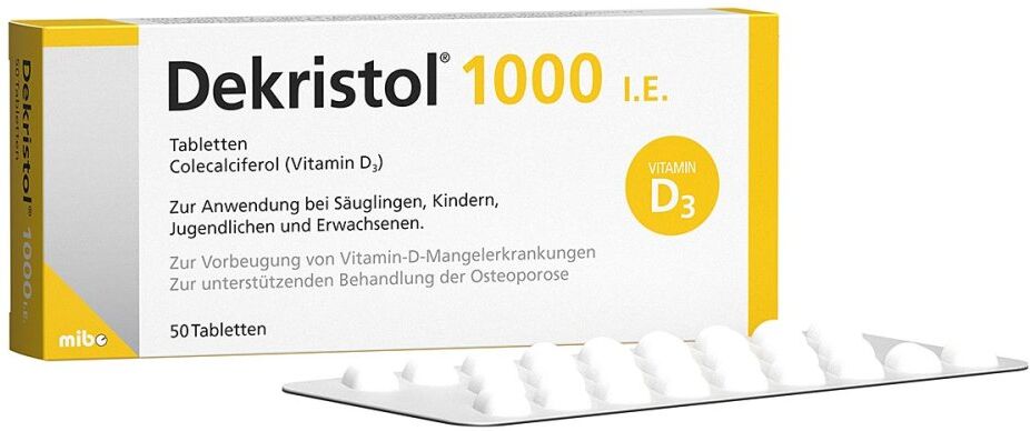 Dekristol 1.000 I.E. Tabletten