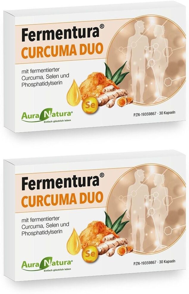 Fermentura Curcuma DUO x2 2x30 St Kapseln
