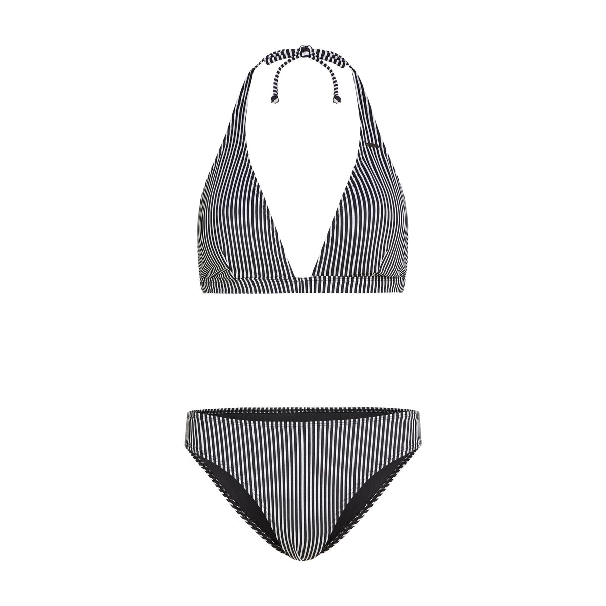 O'Neill Essentials Marga Cruz Bikini SET black micro stripe (39149) 42C 1800415-39149-42C