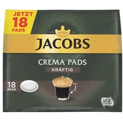 Jacobs 18er-Pack Kaffeepads »Crema Kräftig«