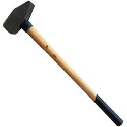 Vago-Tools 3 tlg Set Schlosserhammer Holzstiel 3/4/5 kg