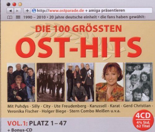 Various - Die Ultimative Ostparade-Top 100 Folge 1 - Preis vom 03.10.2026 20:43:07 h