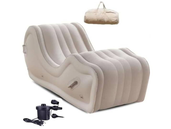 Liebesmöbel Sofa Sex Chair Für Frau Sex Sessel Klappbar Liebesstuhl,E-sofa Aufblasbare Erotische Möbel Position Inflatable Aufblasen Reiten Sex-couch Paare Furniture Sexstuhl Damen Fickstuhl,E-sofa