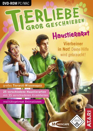 Mindscape - Tierliebe groß geschrieben: Haustierarzt (DVD-ROM) - Preis vom 30.09.2026 22:30:23 h