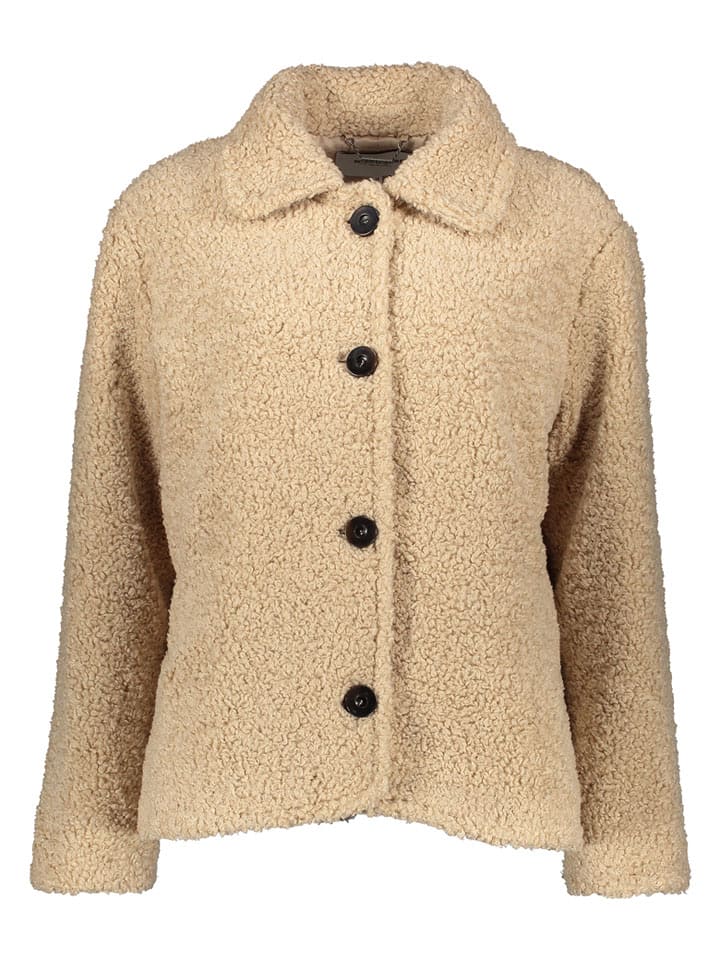 More & More Teddyjacke in Beige - 36