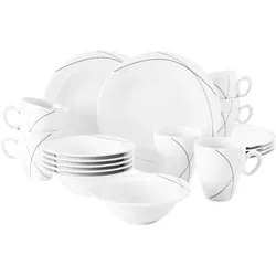 Seltmann Weiden Trio Highline Frühstück-Set 18-teilig