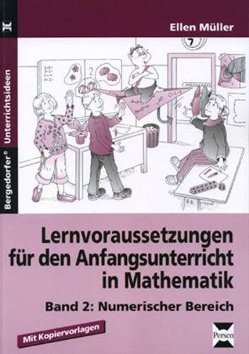 Ellen Müller - Lernvoraussetzungen für den Anfangsunterricht in Mathematik 2: Numerischer Bereich - Mit Kopiervorlagen: BD 2 - Preis vom 06.10.2026 07:26:00 h
