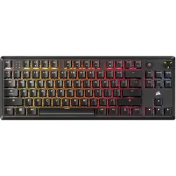 Corsair K70 Core TKL (DE, Kabelgebunden), Tastatur, Schwarz