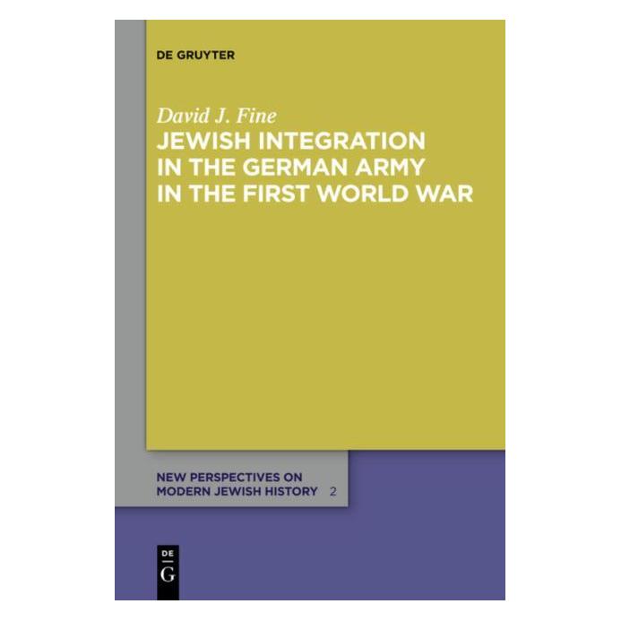 De Gruyter Fine:Jewish Integration in the German A (Englisch, Hardcover, David J. Fine) (67763114)