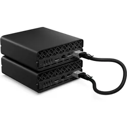 HP ZGX Nano G1n AI Station (2000 GB, 128 GB, nVidia GB10, NVIDIA Blackwell), PC, Schwarz