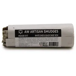 Smudge Stick - White Sage & Black Sage 10cm